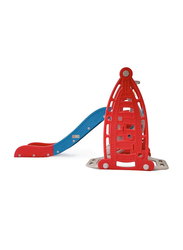 Home Canvas 3-in-1 Climber with Swing Set, Red/Blue, Ages 3+