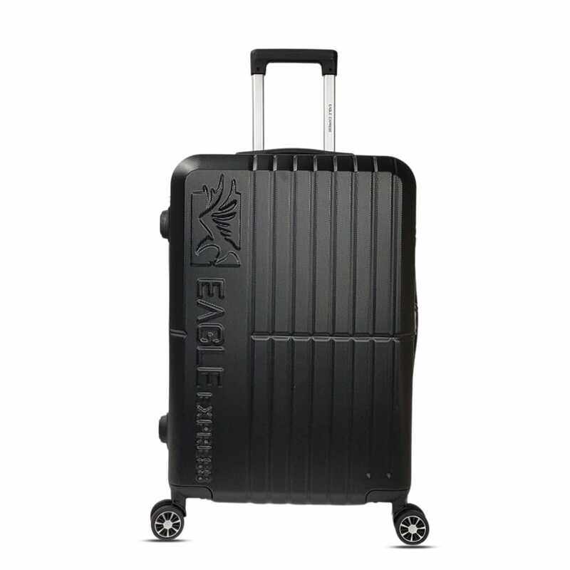 

EAGLE EXPRESS AURA ABS HARD TROLLEY 20,24,28 inch 3 Piece Set BLACK