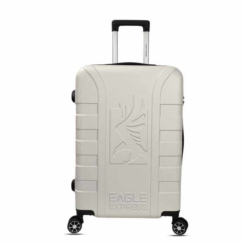 

EAGLE EXPRESS ELYSIUM ABS HARD TROLLEY 20,24,28 inch 3 Piece Set WHITE