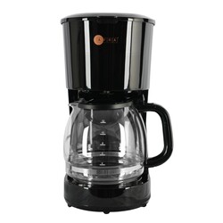 AFRA Japan Coffee Maker, 1.5L Capacity, 750W, Anti-Drip, Removable Filter, Automatic Shut Off, G-Mark, ESMA, RoHS, CB, AF-15750CMKBL, 2 Years Warranty