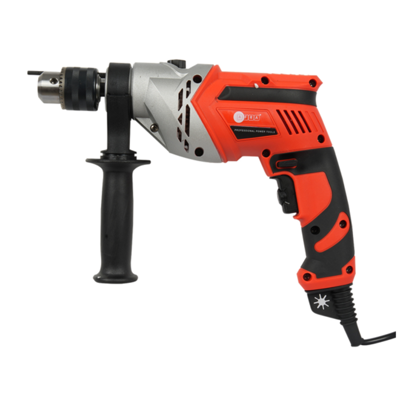 AFRA IMPACT DRILL, 810W, Variable Speed 0-3000r/min, Maximum Drilling Capacity 13mm Steel, 30mm Wood, 16mm Concrete, Model AFT-13-810IDRD,1 Year Warranty