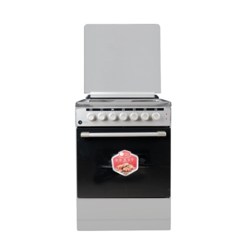 AFRA Japan Free Standing Cooking Range, 60x60, Electric Burners, Stainless Steel, Compact, Adjustable Legs, Temperature Control, Mechanical Timer, G-Mark, ESMA, RoHS, CB, 2 years warranty.