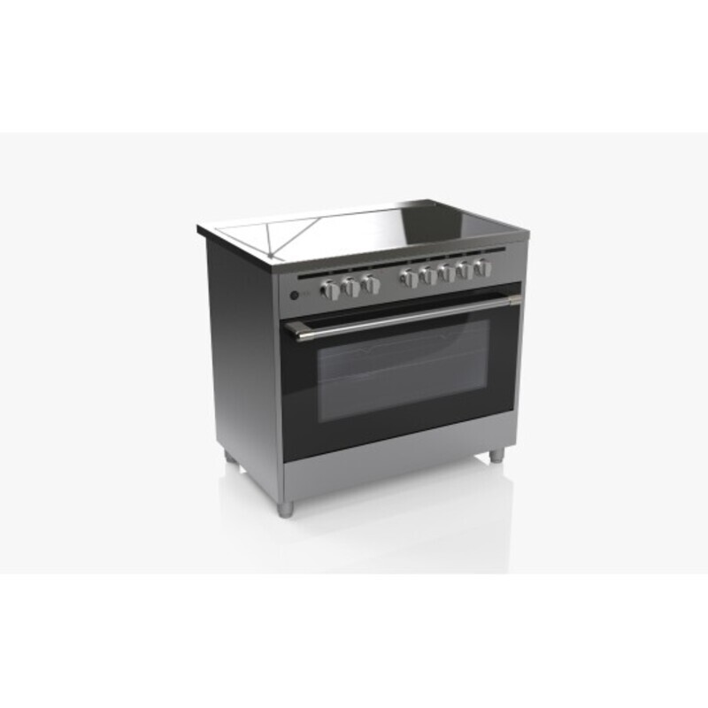 AFRA Free Standing Electrical Cooking Range, 90x60, Rotisserie, 110L, Closed Door Grilling, Stainless Steel, G-Mark, ESMA, RoHS, CB, AF-90SPSS, 2 years warranty