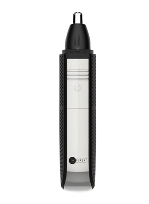 AFRA Nose Trimmer, Stainless Steel Head, Ergonomic, Portable, Rechargeable, Compact Design, Easy to Operate, USB Cable Charging, AF-0045NSBK, 2-Year Warranty