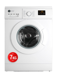 AFRA Washing Machine, Front Loading, 7KG Capacity, 1200 RPM, LED Display, 15 Programs, Auto Balance Power Efficiency, G-MARK, ESMA, ROHS, and CB Certified, AF-7120WMWT, 2 years Warranty