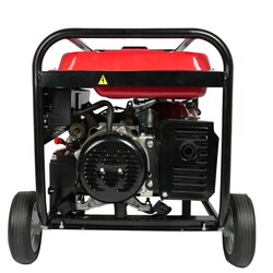 AFRA Gasoline Generator, 5.5KW Maximum, Recoil and Electric Start, 190F Engine, Compact Design, Low Noise, Accessories Included, AFT-5500PGRD