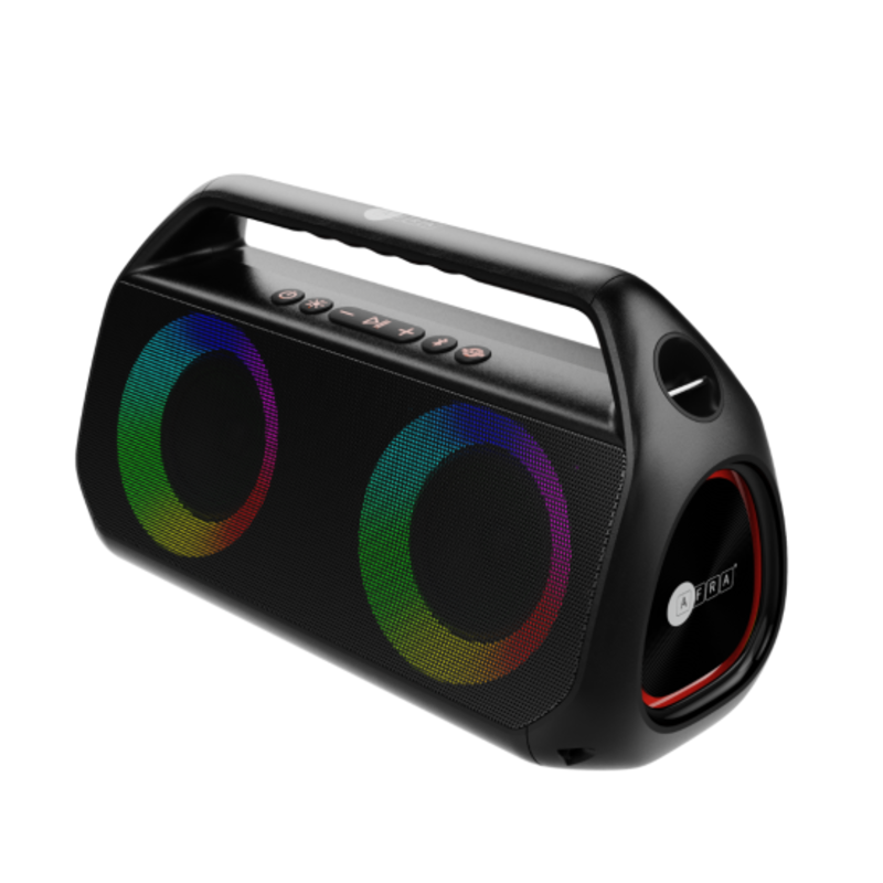 AFRA Bluetooth Speaker, 26 Watts, Black, Plastic Body, Ultra Bass, ESMA Approved, AF-0026BSBK, 2 Years Warranty.