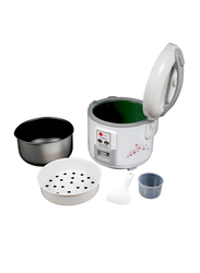 Afra 1.5L Japan Rice Cooker, 500W, AF-1550DRWT, White