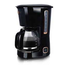 AFRA Japan Coffee Maker, 1.5L Capacity, 750W, Anti-Drip, Removable Filter, Automatic Shut Off, G-Mark, ESMA, RoHS, CB, AF-15750CMKBL, 2 Years Warranty