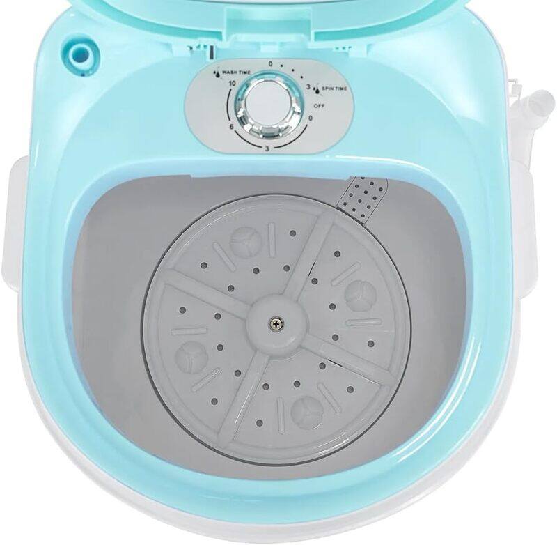 AFRA Baby Washing Machine, 3.6kg Wash, 2kg Spin Capacity, Non-Slip Foot Pad, Elution Separation, Waterproof Motor, Leak-Proof Inlet, AF-3024BWST, 1 Year Warranty.