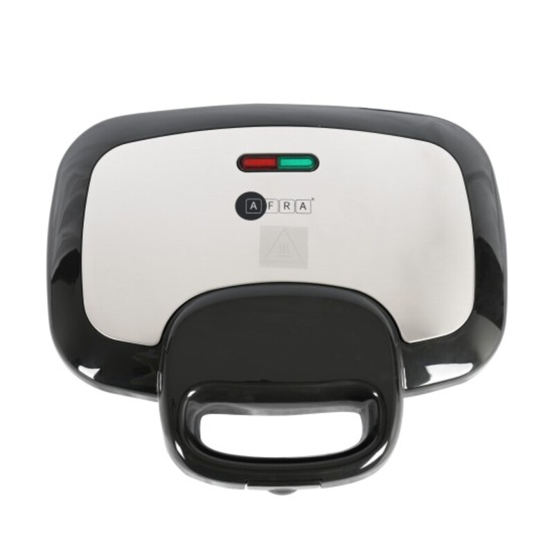 AFRA Japan Grill and Sandwich Maker, Non-Stick Surface, 2 Slice Slots, Black, Stainless Steel, 700W, G-Mark, ESMA, RoHS, CB, 2 years warranty