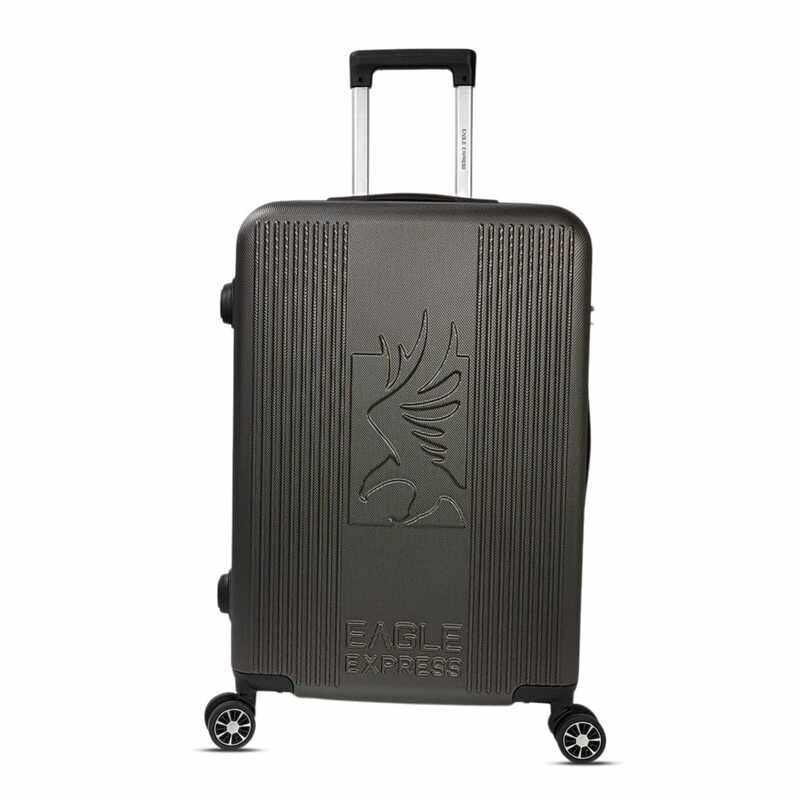 

EAGLE EXPRESS RAMBLE ABS HARD TROLLEY 20,24,28 inch 3 Piece Set GREY