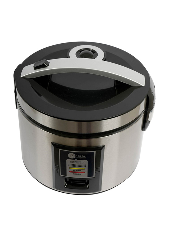 AFRA Rice Cooker, 1.8 Litre Capacity, Inner Pot, Aluminium Heating Plate, Quick & Efficient, Preserves Flavors & Nutrients, G-mark, ESMA, ROHS, And CB Certified, AF-1870DRSS, 2 Years Warranty