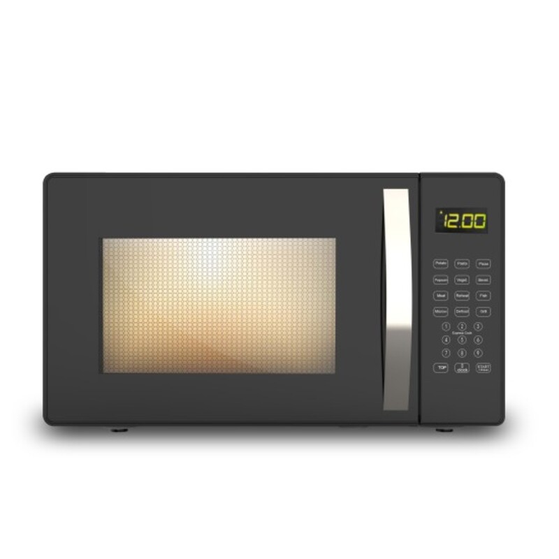 AFRA Digital Microwave Oven, 25L Capacity, Auto Cooking Function, 5 Power Levels, Grill, Defrost, 1000W, Black Finish, G-Mark, ESMA, RoHS, CB, AF-2510MWBK, 2 years warranty