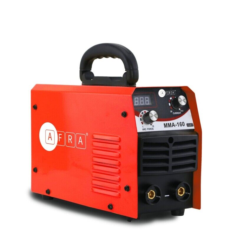 

AFRA INVERTER WELDER, 240 V, 160A Maximum, Anti-Stick, Anti-Force, Hot Start, Over-Voltage And Over-Current Protection, Accessories Included, Model AF