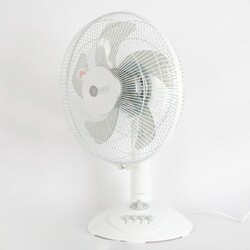 AFRA Table Fan, 12 inch, 60w, 1200 RPM, With 3 Speed Controller 60 Minutes Timer, AF-1260TFWT, 1 Year Warranty