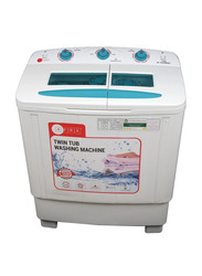 AFRA 7.5 Kg 900 RPM Japan Top Load Semi Automatic Washing Machine, 360W, AF-7552WMWT, White