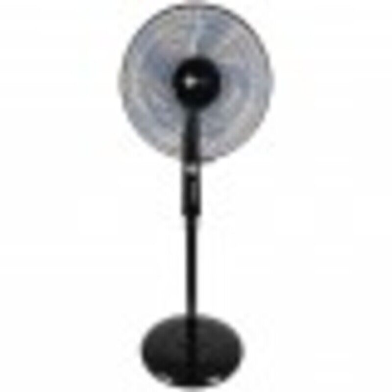 

AFRA Electric Stand Fan, 60W, Adjustable Height, 5 Blades, Black, AF-1660BK, 2 Years Warranty