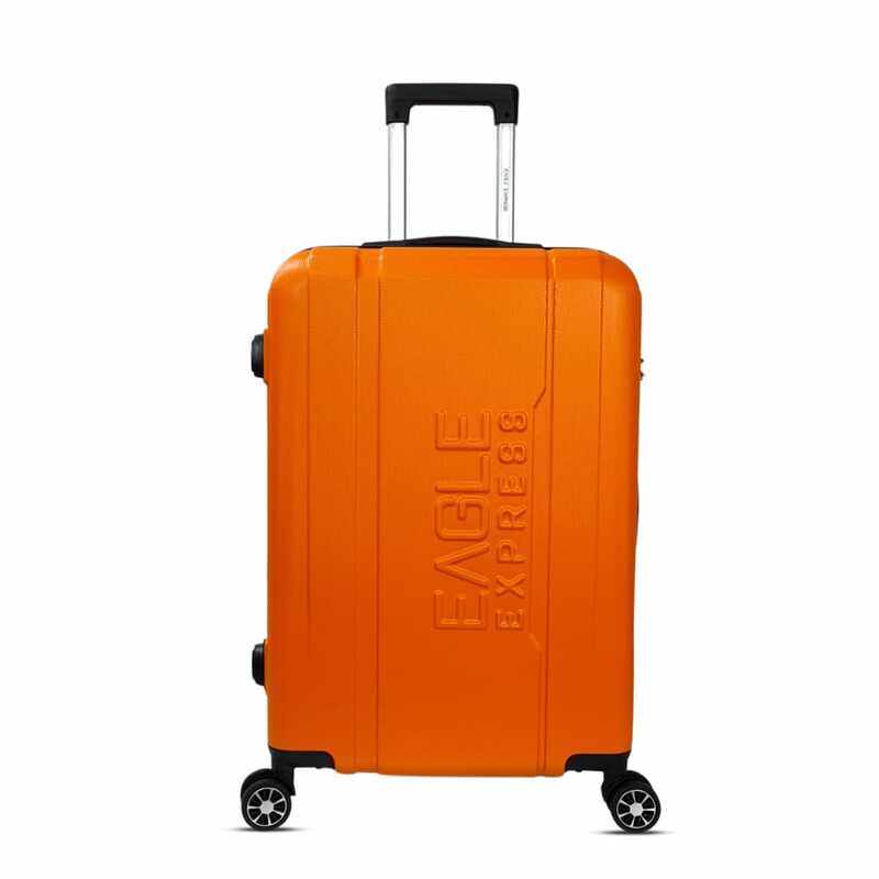 

EAGLE EXPRESS PATRON ABS HARD TROLLEY 20,24,28 inch 3 Piece Set ORANGE
