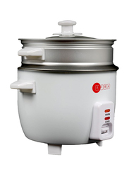 Afra 1.0L Japan Rice Cooker, 400W, AF-1040RCWT, White