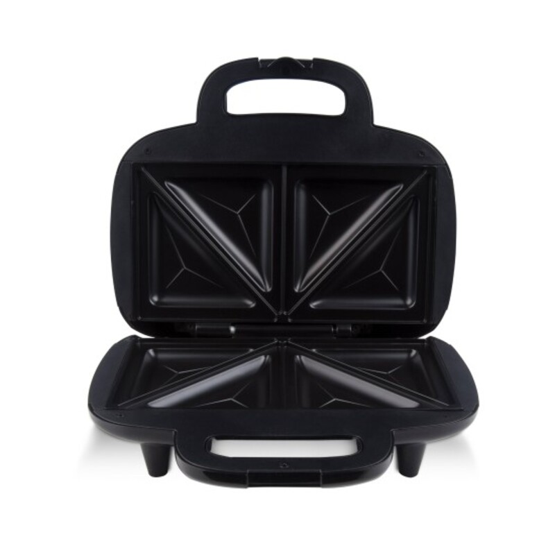 AFRA Grill and Sandwich Maker, Non-Stick Surface, 2 Slice Slots, Black, Stainless Steel, 700W, G-Mark, ESMA, RoHS, CB, AF-20700TOSS, 2 years warranty