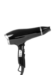 AFRA Hair Dryer, DC Motor, 2 Speeds, 3 Heat Settings, Cool Shot Function, Concentrator, Removable Filter, Ionic Function, AF-2300HDBK, 2-year warranty