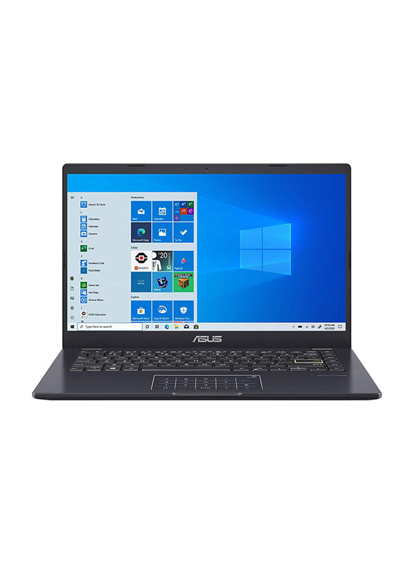 Asus Vivobook E410MA Laptop, 14" Full HD Display, Intel Celeron N4020 Processor 1.1 GHz, 128GB SSD, 4GB RAM, Intel UHD 600 Graphics, EN KB, Windows 10 Home, Peacock Blue
