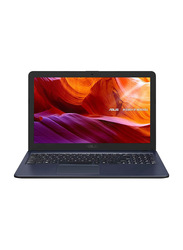 Asus X543UA Laptop, 15.6" Full HD Display, Intel Core i3-6100U 6th Gen 2.3 GHz, 1TB HDD, 4GB RAM, Intel HD 620 Graphics, EN KB, Windows 10, Star Grey