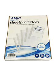 Maxi Sheet Protector Set, 100-Pieces, Clear