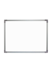 Aluminium Frame Whiteboard, 60 x 90cm, White