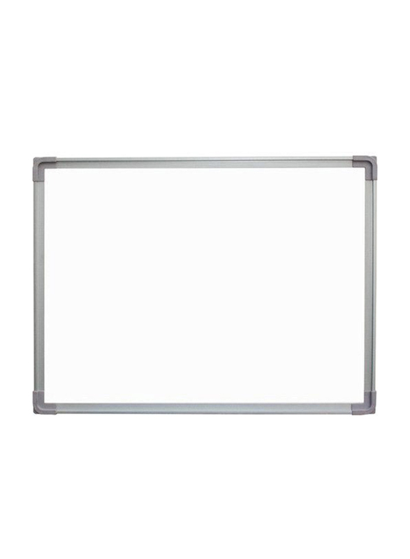 Aluminium Frame Whiteboard, 90 x 150cm, White