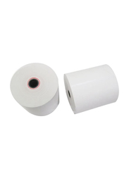Thermal Labels Roll, 80 x 80mm, White