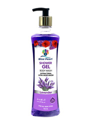 Blue Pearl Lavender Antibacterial Shower Gel, Blue, 500ml