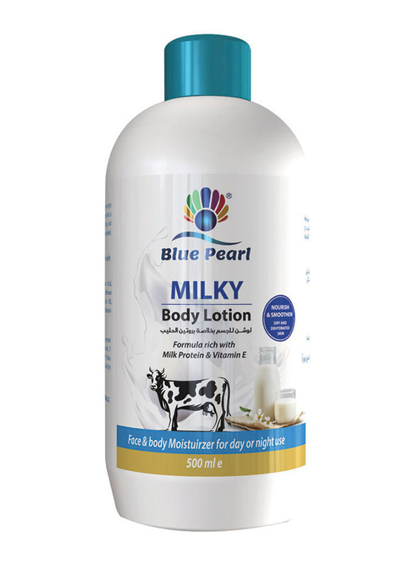 Blue Pearl Milky Hand & Body Moisturizing Lotion, 500ml