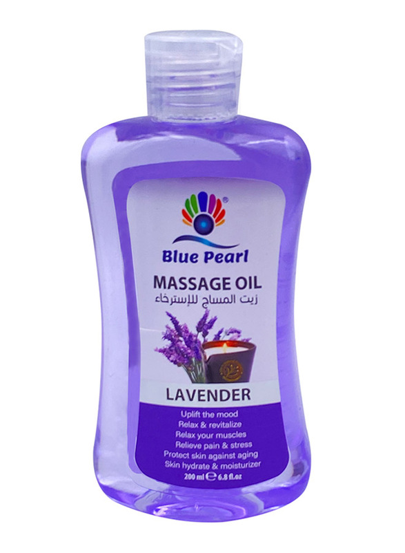 Blue Pearl Lavender Massage Oil, 200ml