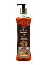 Blue Pearl Coffee Antibacterial Shower Gel, Brown, 500ml