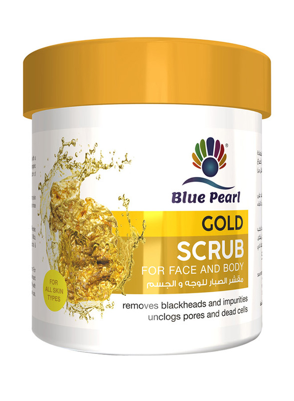 Blue Pearl Gold Facial & Body Scrub, 500ml