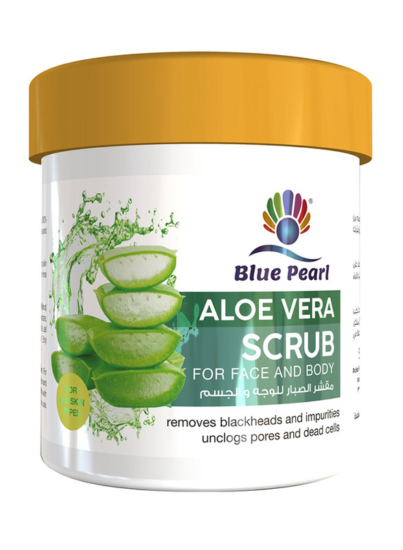 Blue Pearl Aloe Vera Facial & Body Scrub, 500ml