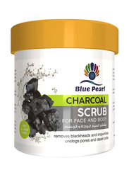 Blue Pearl Charcoal Facial & Body Scrub, 500ml