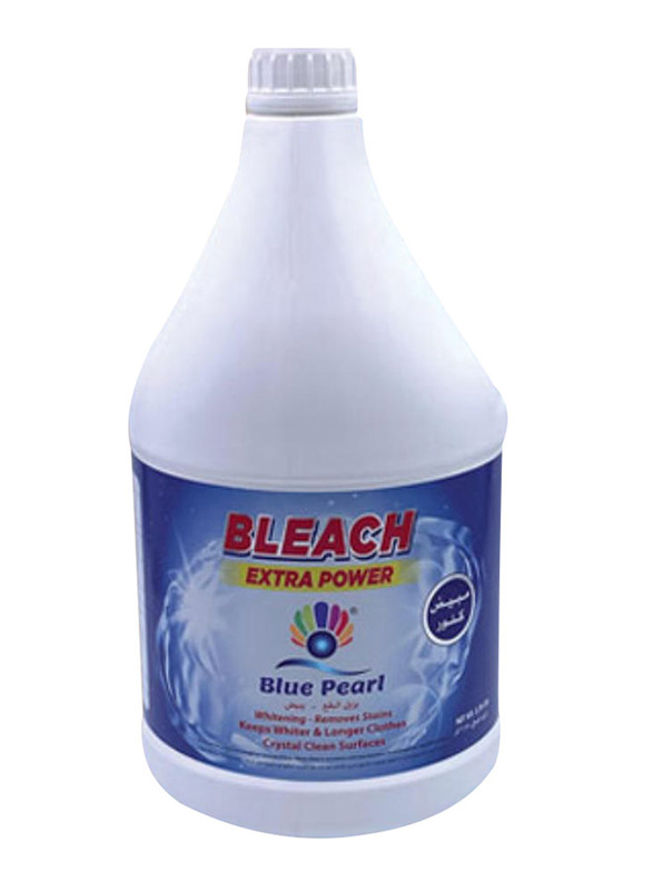 Blue Pearl Extra Power Bleach Liquid, 3.78 Liters