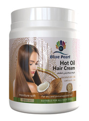 Blue Pearl Coconut Extracts Hot Oil Hair Treatment Cream for Damaged Hair, 1000ml