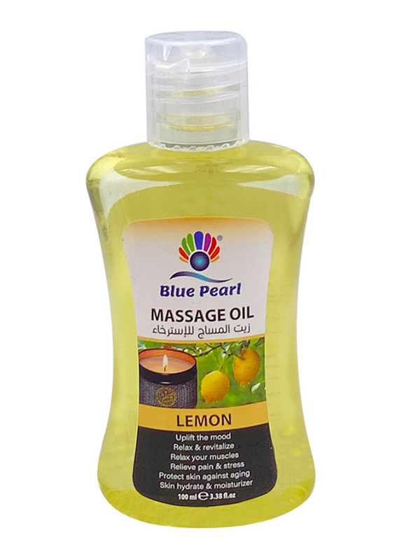 Blue Pearl Lemon Massage Oil, 100ml