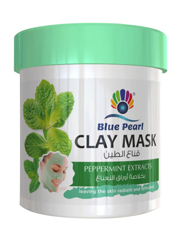 Blue Pearl Peppermint Extracts Clay Mask, 500ml