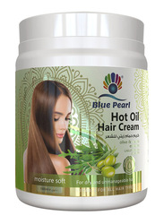 Blue Pearl Olive & Rucola Extracts Hot Oil Hair Treatment Cream for Dry Hair, 1000ml