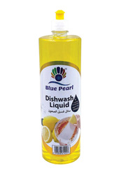 Blue Pearl Lemon Dishwash Liquid, 1 Liter