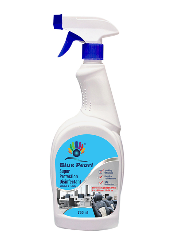 Blue Pearl Advanced Super Multi Surface Disinfectant Sanitizing Trigger Spray, 750ml