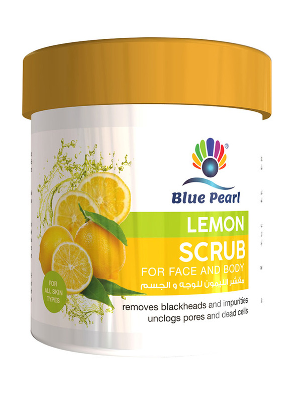 Blue Pearl Lemon Facial & Body Scrub, 500ml