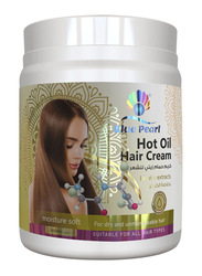 Blue Pearl Keratin Extracts Hot Oil Hair Treatment Cream for Dry Hair, 1000ml