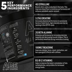 ABE - ALL BLACK EVERYTHING PRE-WORKOUT Tropical 315G