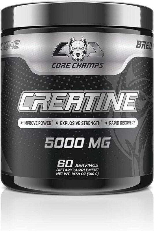 

Core Champs Creatine 5000mg 300g Unflavored 60 Servings